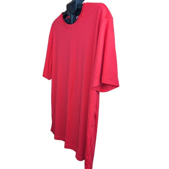 Men's XL Sport-Tek Plain Red 100 Polyester Short-Sleeved Competitor T-Shirt - Picture 2 of 7